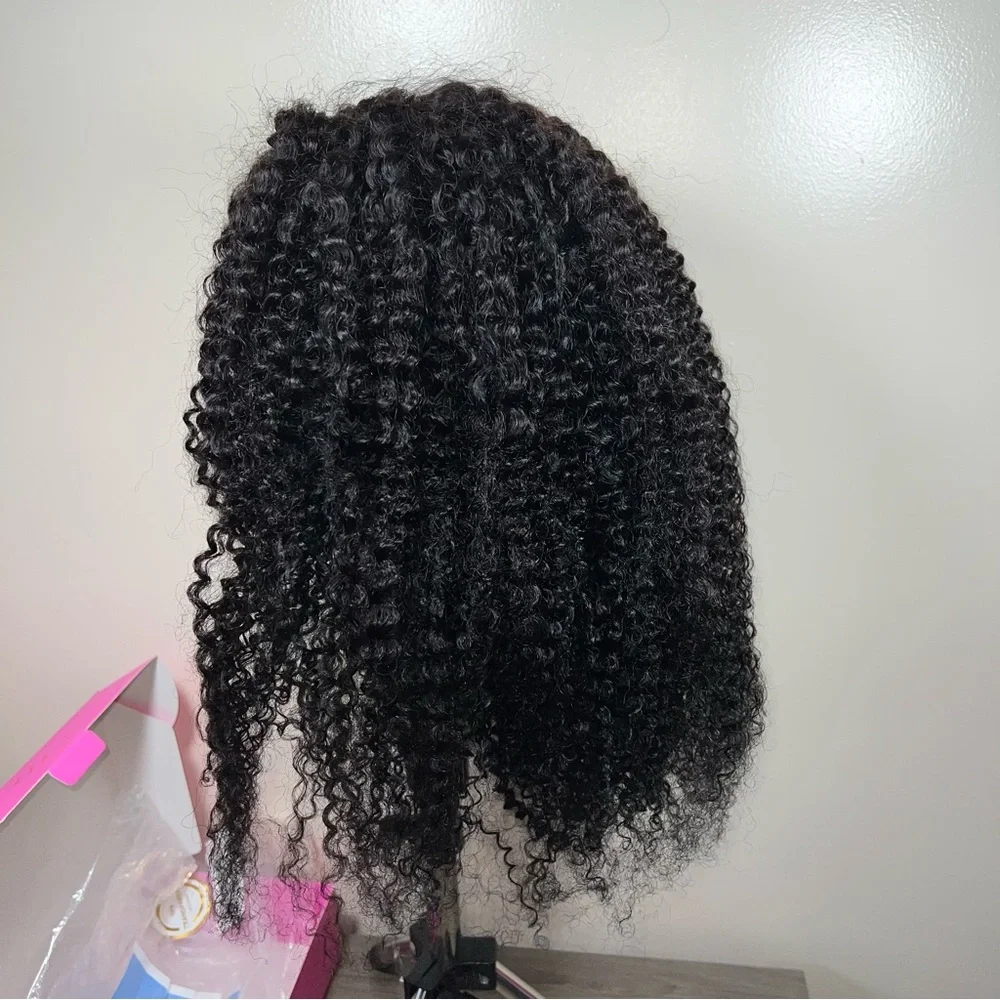 UNICE Bye Bye Knots Kinky Curly Human Hair 20 Inch Wig